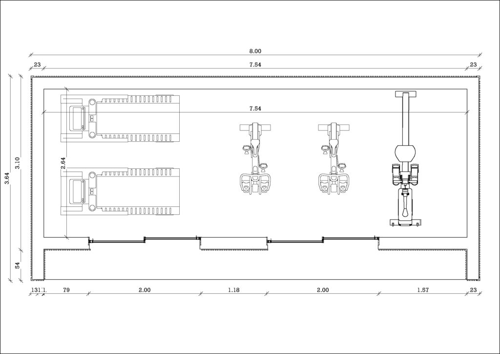 B25 concept plan avec côte